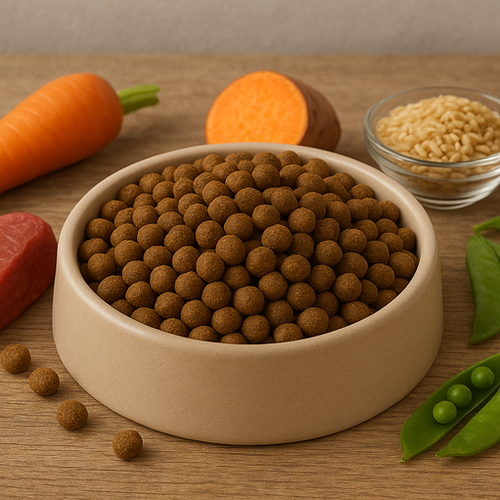cibo per cani con crocchette grainfree e crocchette monoproteiche a base di carne