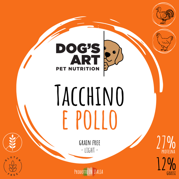 Light Tacchino e Pollo - etichetta