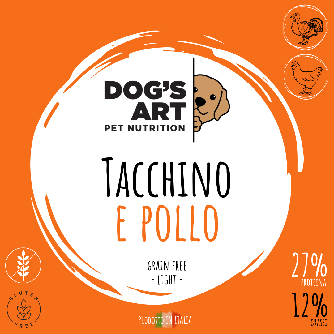 Light Tacchino e Pollo - etichetta